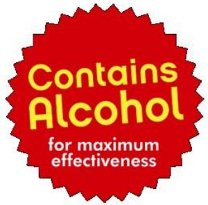 CONTAINS ALCOHOL